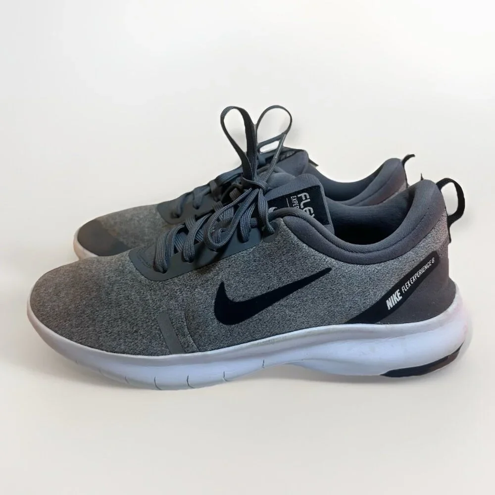 Nike Shoes Men’s 7.5 Cool Grey Flex Experience 8 Running Walking AJ900-012 - Picture 2 of 8